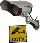 4pack Solar Dummy Fake Flashing Light Ir Led Security Camera Cctv Surveillance