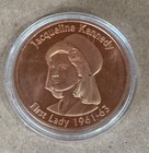 Commemorative Medallions John Adams And First Lady Jacqueline Kennedy