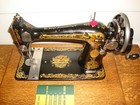 1925  Singer Sewing Machine Model 127  sphinx   Hand Crank  Serviced