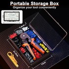 Professional Self-adjusting Ratchet Crimping Tool Kit For Insulated Ferrules
