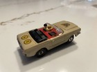 Rare Vintage Aurora Tjet Tan Ford Mustang Convertible Ho Slot Car