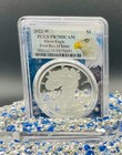 Proof 2022  1 Silver Eagle Fdoi Pcgs Pr70dcam Eagle Holder Rare   1 Of 191 