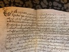 Antique Early  1600s Vellum Civil War New Model Army Document Thomas Myddleton