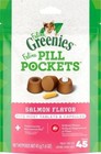 Feline Pill Pockets For Cats Natural Soft Cat Treats  Salmon Flavor  1 