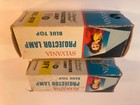 2 Vintage Blue Top Projector Lamp Bulbs By Sylvania Gte  Dek     Dfw  Dfy