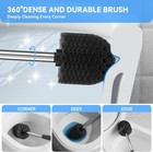 Toilet Brush  Toilet Brush And Holder Sliver Toilet Bowl Brush With Durable