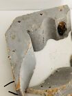 2 Corbels Vtg Chippy Paint Architectural Salvage Brackets Victorian Blue Grey