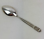 Georg Jensen Acorn Sterling Silver Oval Tea Spoon - 6 1 8  No Monograms