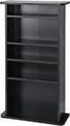 5-shelf Multimedia Storage Cabinet Organizer Movie Tower Stand Cd Dvd Adjustable