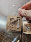 Lot Of 2 Lacis Victorian Engraved Tatting Shuttles With Point 3 5  Bronze Metal
