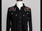 Vtg Brooks   Dunn Panhandle Slim Western Show Shirt Size Large L