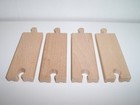 Authentic Brio Wooden Train Short Straight 4 25  Track 33334 4 Pcs Fits Thomas