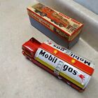 Vintage Japan Tin Mobile Gas Tanker Friction Truck   Box  8   Nice Shape