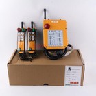 2 Emitter  1 Receiver Hoist Crane Radio Wireless Remote Control F24-6d 18 65v