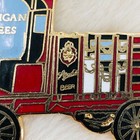 Vtg Michigan Jaycees Strohs Beer Truck Advertising Enamel Member Lapel Pin
