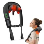 Cordless 4d Shiatsu Neck   Shoulder Massager - Heat  Rechargeable  Lightweight 