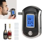 Digital Lcd Police Breath Breathalyzer Test Alcohol Tester Analyzer Detector New
