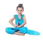Aladdin Jasmine Princess Cosplay Women Girl Fancy Dress Halloween Party Costume