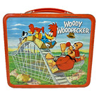 Vtg 1972 Woody Woodpecker Metal Lunchbox Aladdin Walter Lantz Chilly Willy Panda