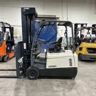 2021 Crown Sc5245-40 4000lb Used Forklift Quad Mast Sideshift Fork Positioner