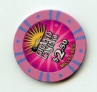 2 50 Chip From The Grand Casino Mille Lacs Minnesota Bj