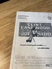 Vintage 1972 Joe Kidd Movie Film Cinema Press Kit Clint Eastwood Duvallkg