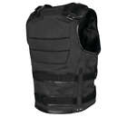 Speed And Strength True Grit Black Armored Motorcycle Vest Men s Sizes Lg   Xl