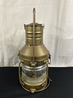Vintage Anchor Oil Lamp Brass Copper Nautical Ship Lantern Boat Light Gorgeous 