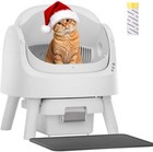 Open-top Self Cleaning Cat Litter Box With Trash Bags And Litter Mat Included