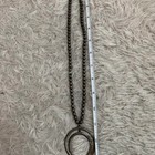 Native American Navajo Silver Necklace 1900s-1920s Vintage Jewelry