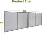 4 X 60 Ft Swimming Pool Fence Inground Removable Diy Fencing Outdoor Safety