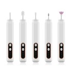 Electric Nail Drill Set Cordless Manicure Pedicure Kit Nail File 6 Bits Usb Led