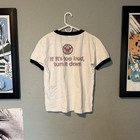 1995 Weezer Ringer T Shirt     if It   s Too Loud  Turn It Down    - Cinder Block