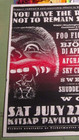 Foo Fighters Bj  rk Dj Aphex Twins Afghan Whigs Sweet 75 Sky 1995 Concert Poster