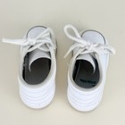 Vintage Stride Rite Baby Shoes Size 8 5 Toddler Walking White Leather Laceup Usa