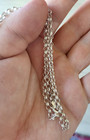 Vintage Sterling Silver 925 Men s Women s Necklace Chain Jewelry 13 74 Gr