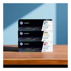 Open Box Hp 201a 3-pack Original Laserjet Toner Cartridge 