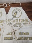 P76- 2 H m  Stauffer   Sons Inc  Coal Lumber Oil Nail Aprons Advertising Pa