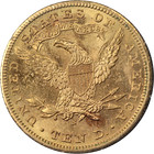 1901-s Liberty Gold  10 Pcgs Ms63 Rattler Holder Strong Strike