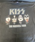 Kiss T Shirt Vtg Rock Band  The Farewell Tour  2000  Size L  Rock And Roll