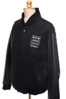 2000 Bon Jovi Crush Tour Crew Jacket Wool Leather L Large Super Rare Find