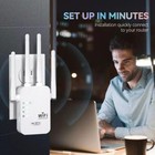 Wifi Range Extender Repeater 1200mbps Wireless Router Signal Booster 2 4g - 5ghz