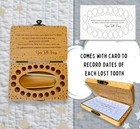Tooth Fairy Keepsake Box For Girls   Boys  Tooth Fairy Box For 20 Baby Teeth    