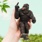 5 7 Inch Middle Finger Gorilla Statue  Funny Resin Garden Chimpanzee Ornaments 