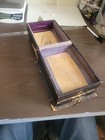 Vintage Antique Wooden Sewing   box