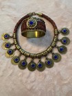 Vintage Il Gioriello Di Firenze Necklace Bangle Set Rare