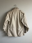 Vintage Khaki M-65 Field Jacket Military Surplus Utility Desert Storm Us Army