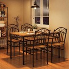 5pcs Dining Table Set For 4 Kitchen Table And Chairs Dining Room Space Saving