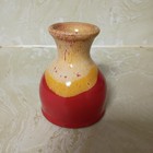 Deneen Pottery Another Broken Egg Cafe Mandeville La Red Tan Creamer Vase