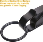 2 Pack Duty Tool Key Holder Tactical Keyring Holder Belt Clip For Police